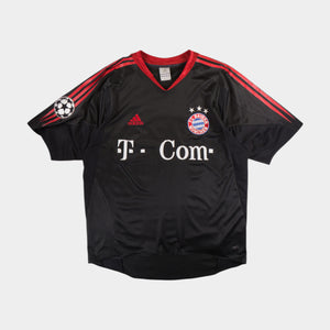 Adidas X FC Bayern München Ballack Винтидж Черно Джърси