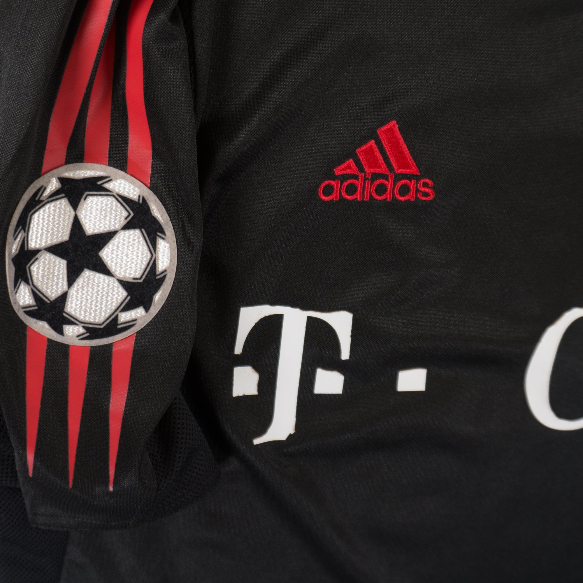 Adidas X FC Bayern München Ballack Винтидж Черно Джърси