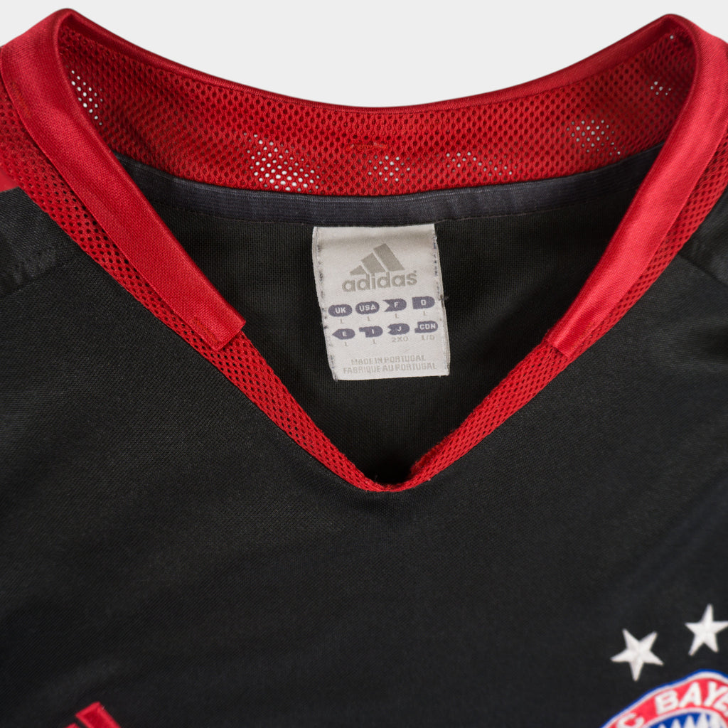 Adidas X FC Bayern München Ballack Винтидж Черно Джърси