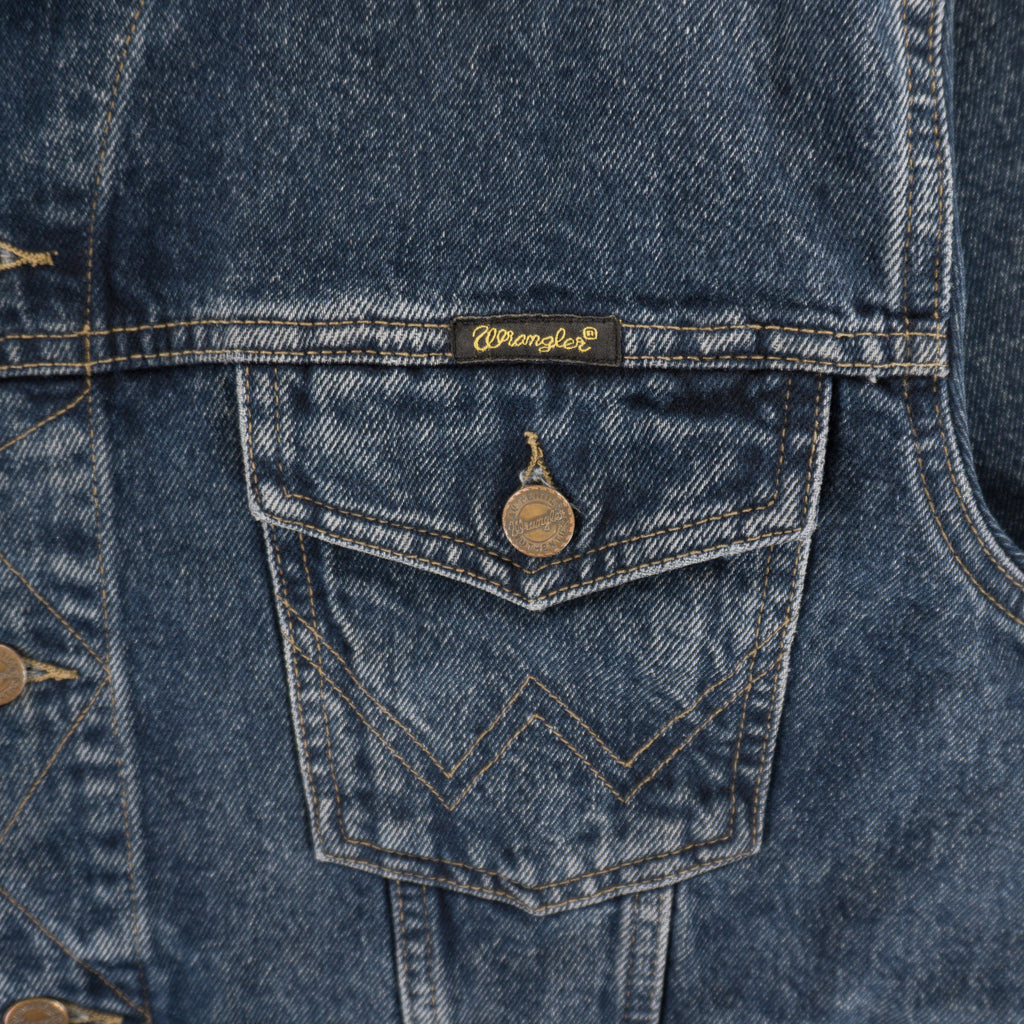 Wrangler Винтидж Синьо Дънково Яке