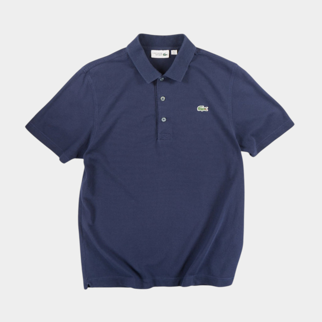 Lacoste Тъмно Синя Тениска с Яка