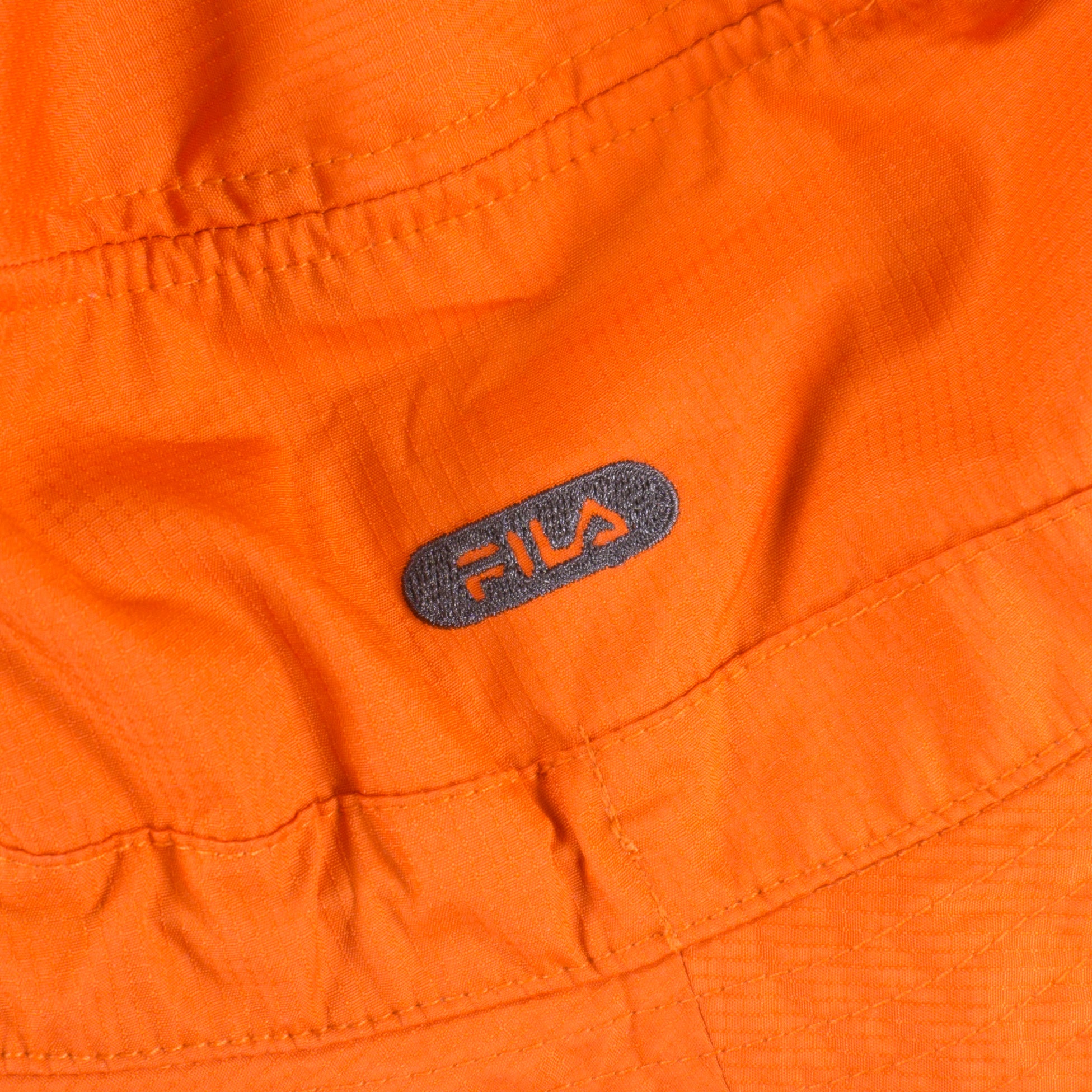 Fila Винтидж 2000те Оранжева Шапка Идиотка