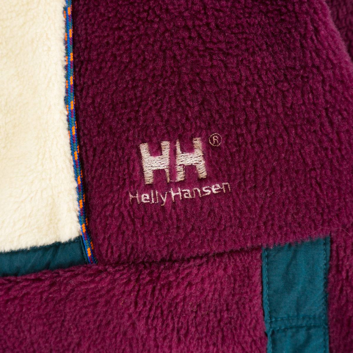 Helly Hansen Винтидж 90-те Лилав Полар с Цип