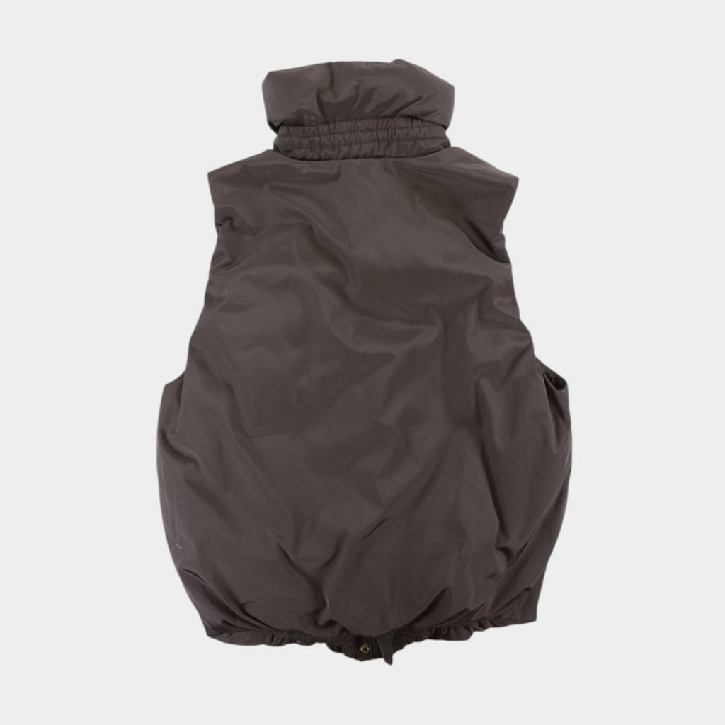 Gap Кафяв Подплатен Елек