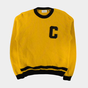 Carhartt WIP Жълт Вълнен Пуловер