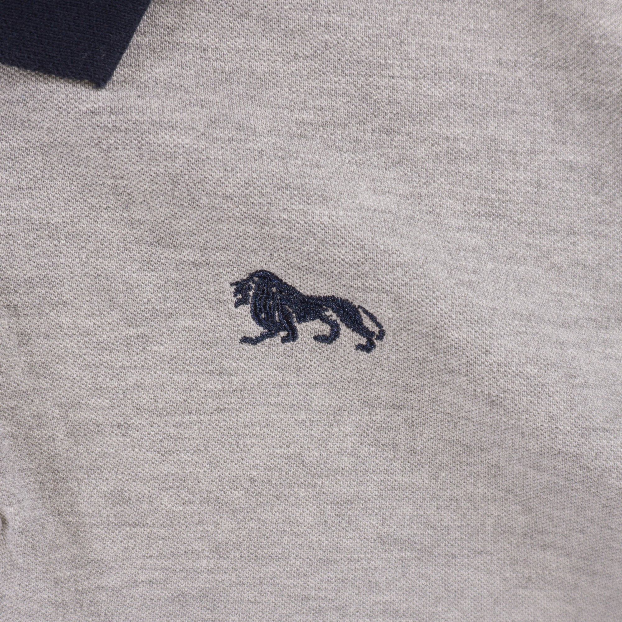 Lonsdale Сива Тениска с Яка