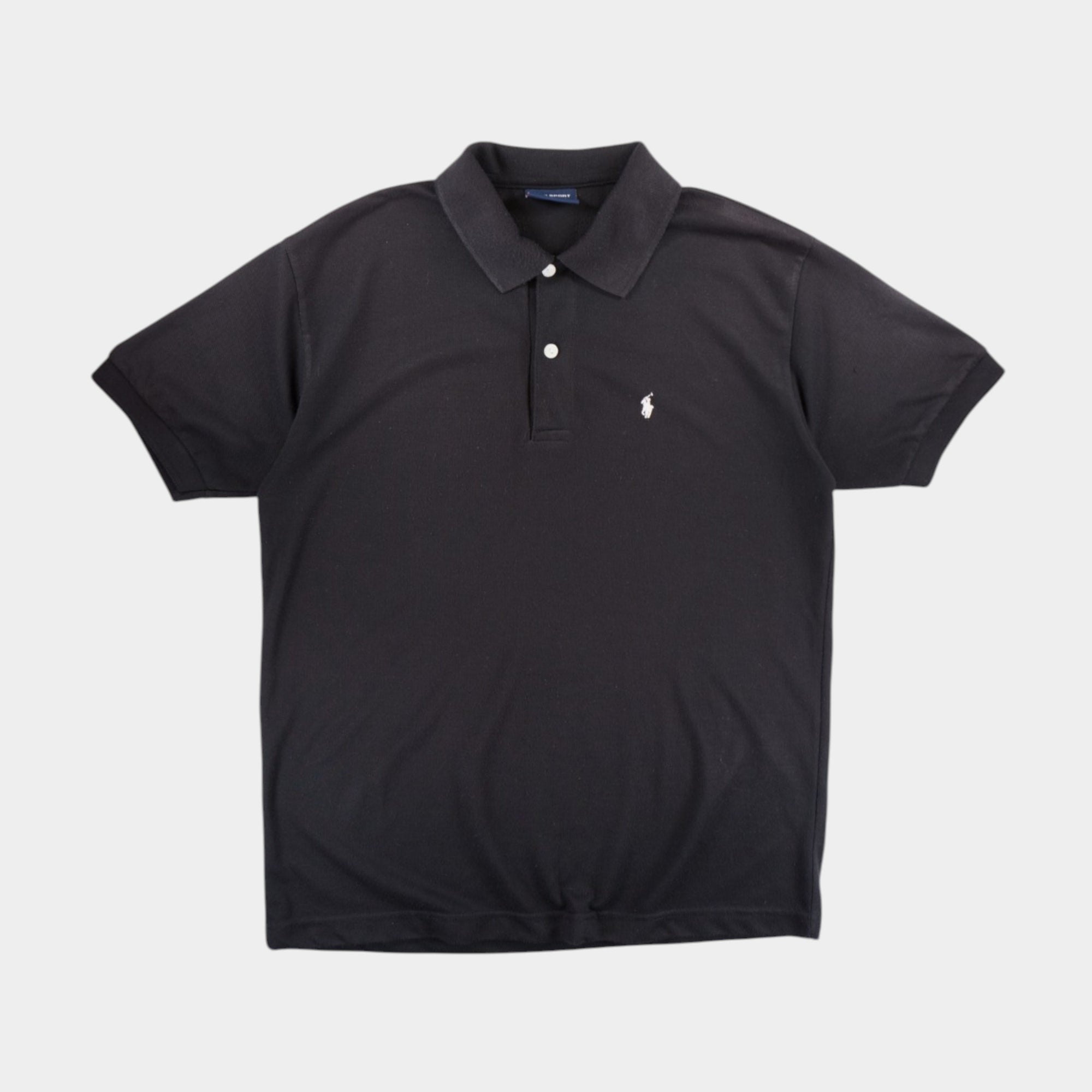 Polo Sport Ralph Lauren Винтидж Черна Тениска с Яка