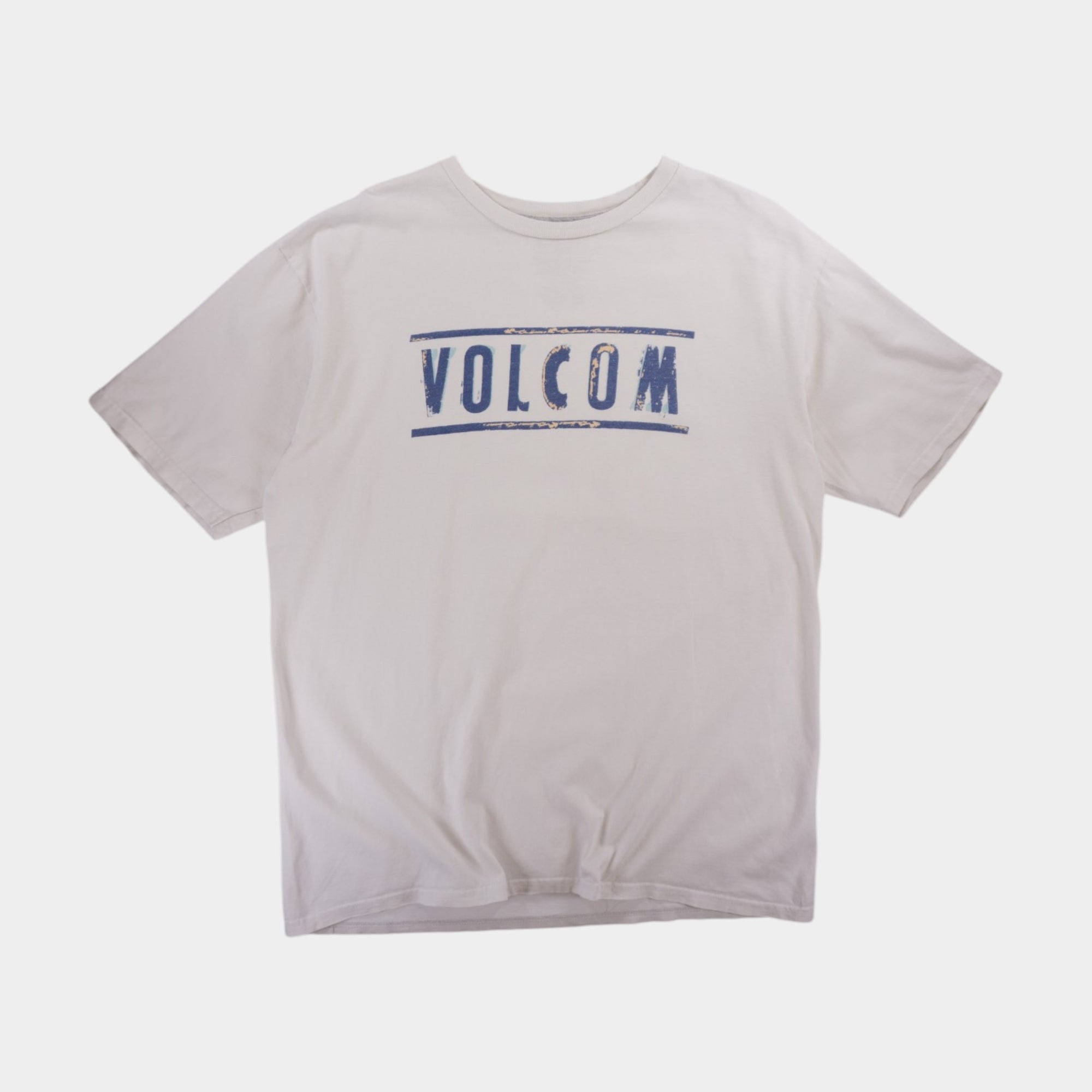 Volcom Бяла Тениска с Графика