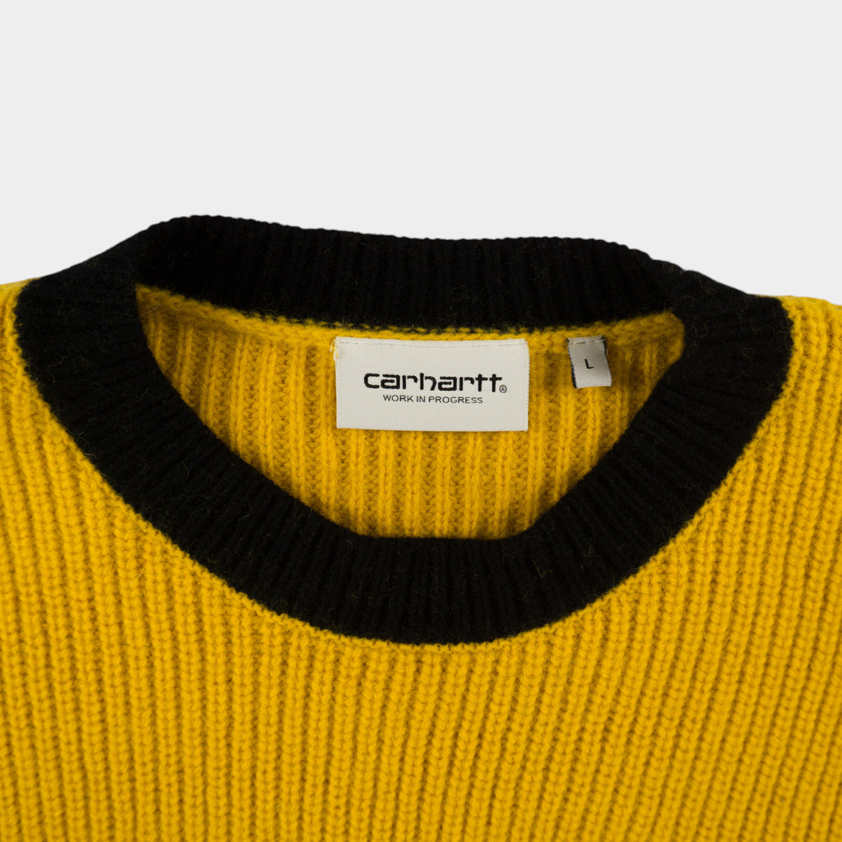 Carhartt WIP Жълт Вълнен Пуловер