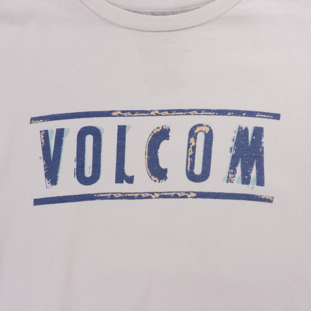 Volcom Бяла Тениска с Графика