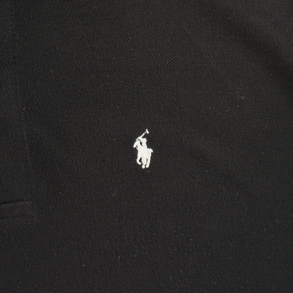 Polo Sport Ralph Lauren Винтидж Черна Тениска с Яка