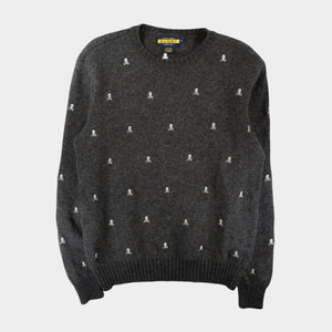 Ralph Lauren Rugby Сив Вълнен Пуловер