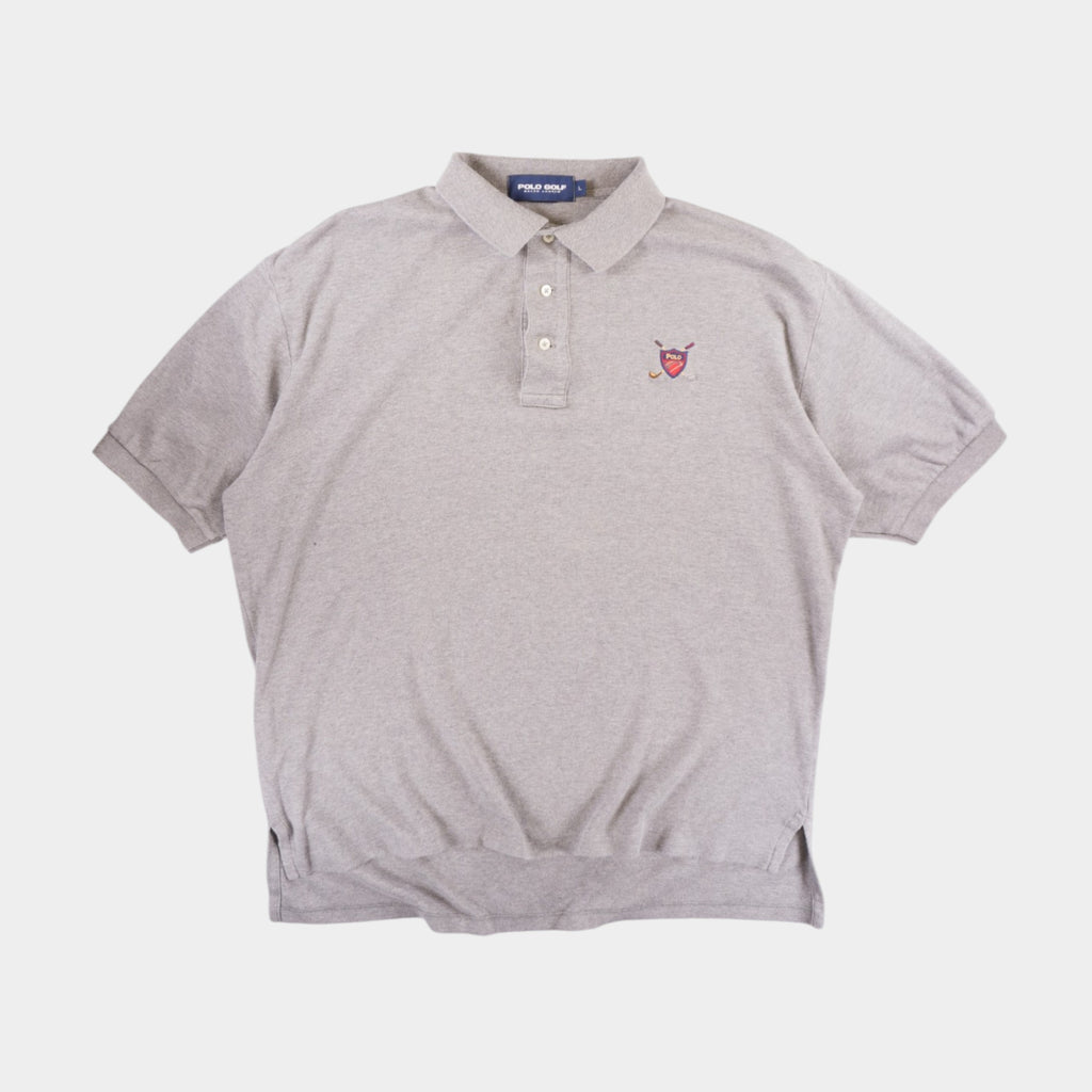Polo Golf Ralph Lauren Винтидж Сива Тениска с Яка