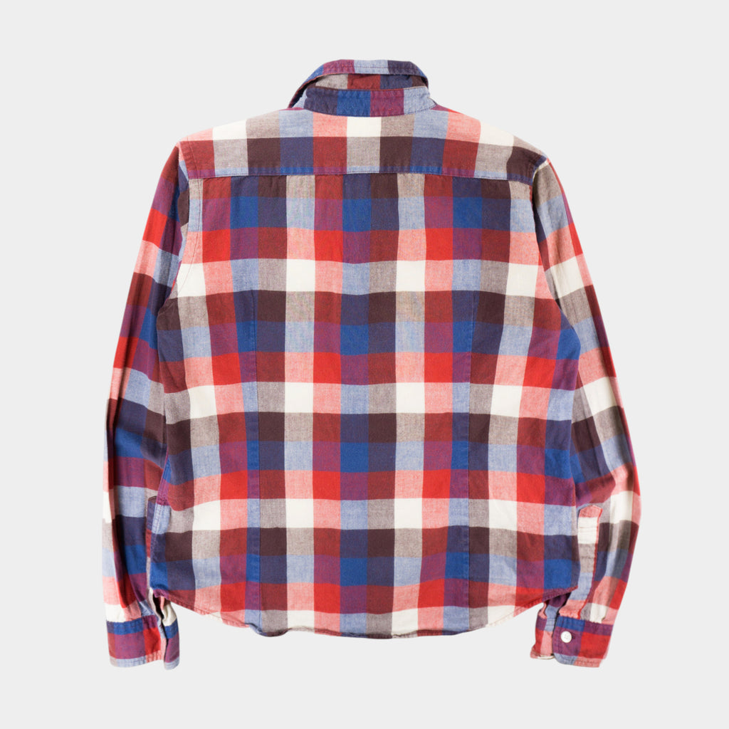 A Bathing Ape BAPE Classics Винтидж Карирана Риза с Дълъг Ръкав