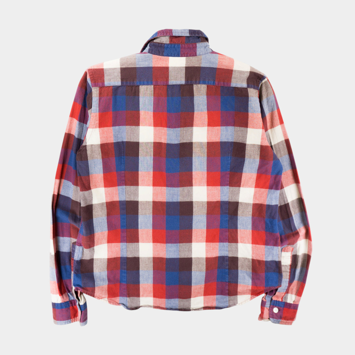 A Bathing Ape BAPE Classics Винтидж Карирана Риза с Дълъг Ръкав