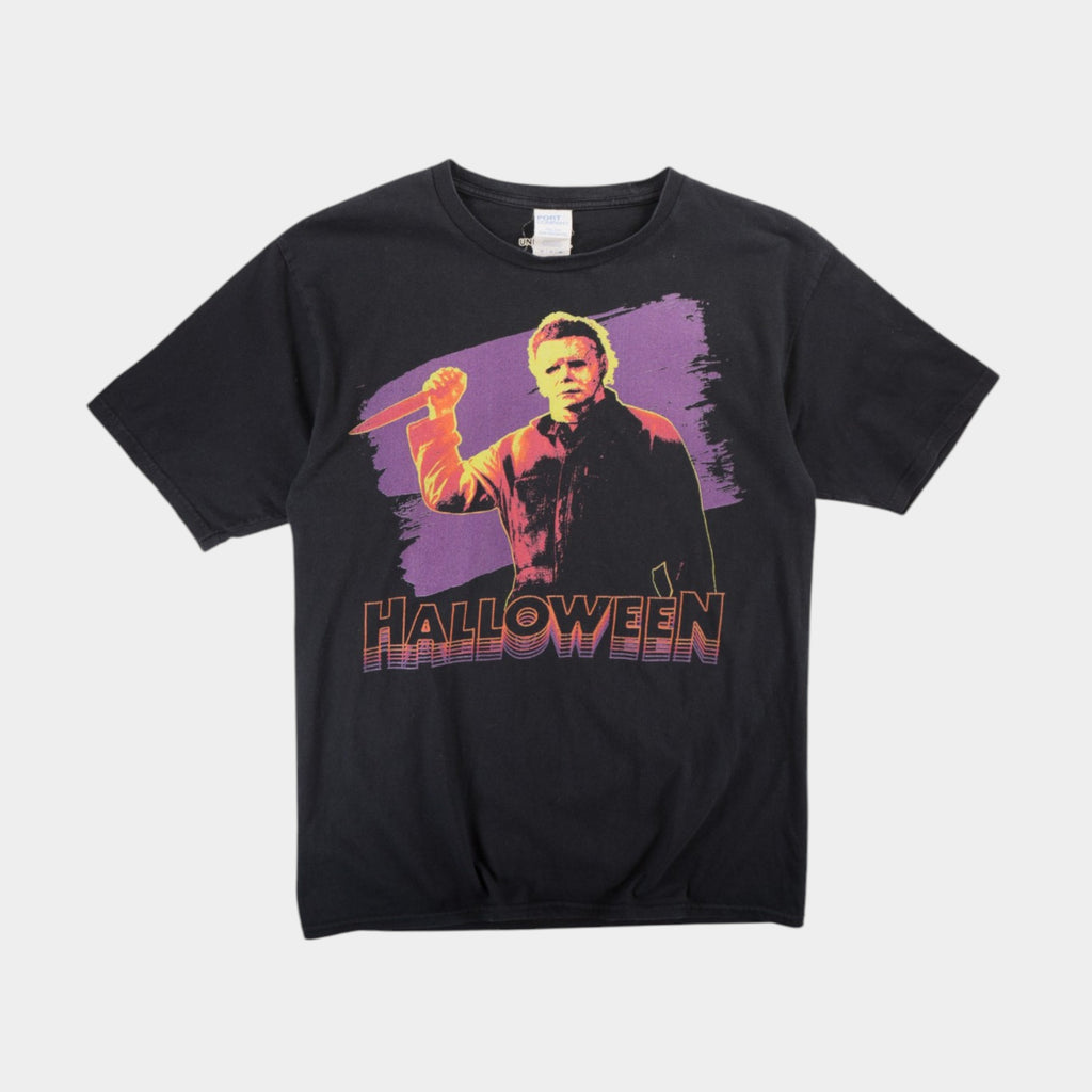 Halloween Черна Тениска с Графика