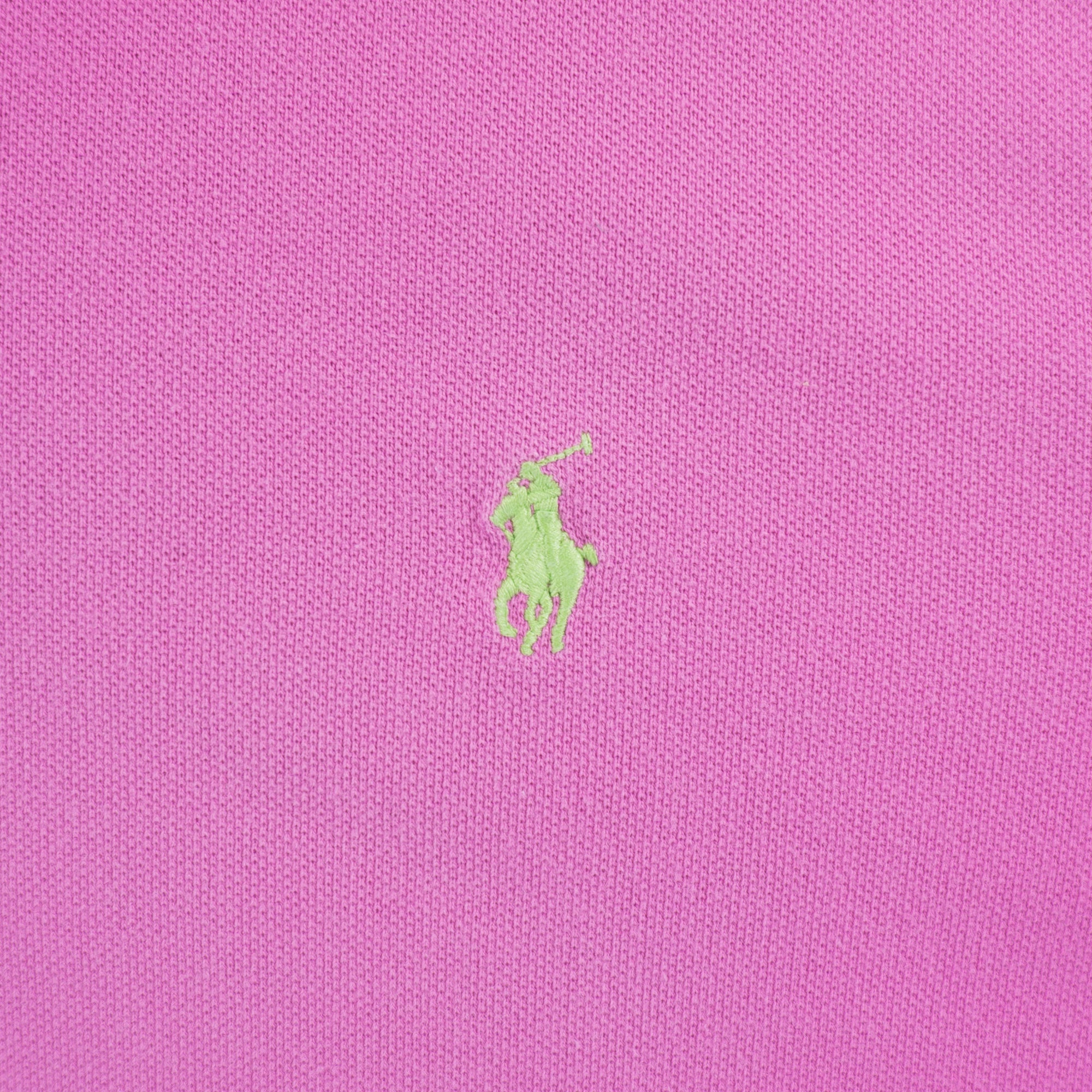 Polo Ralph Lauren Винтидж Розова Тениска с Яка
