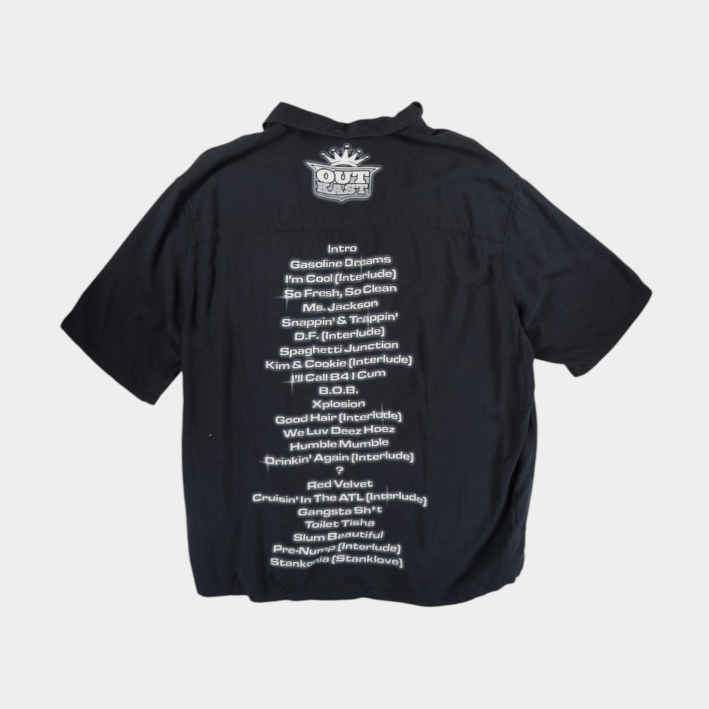 H&M X Outkast Черна Риза с Графика
