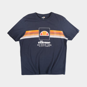 Ellesse Тъмно Синя Тениска