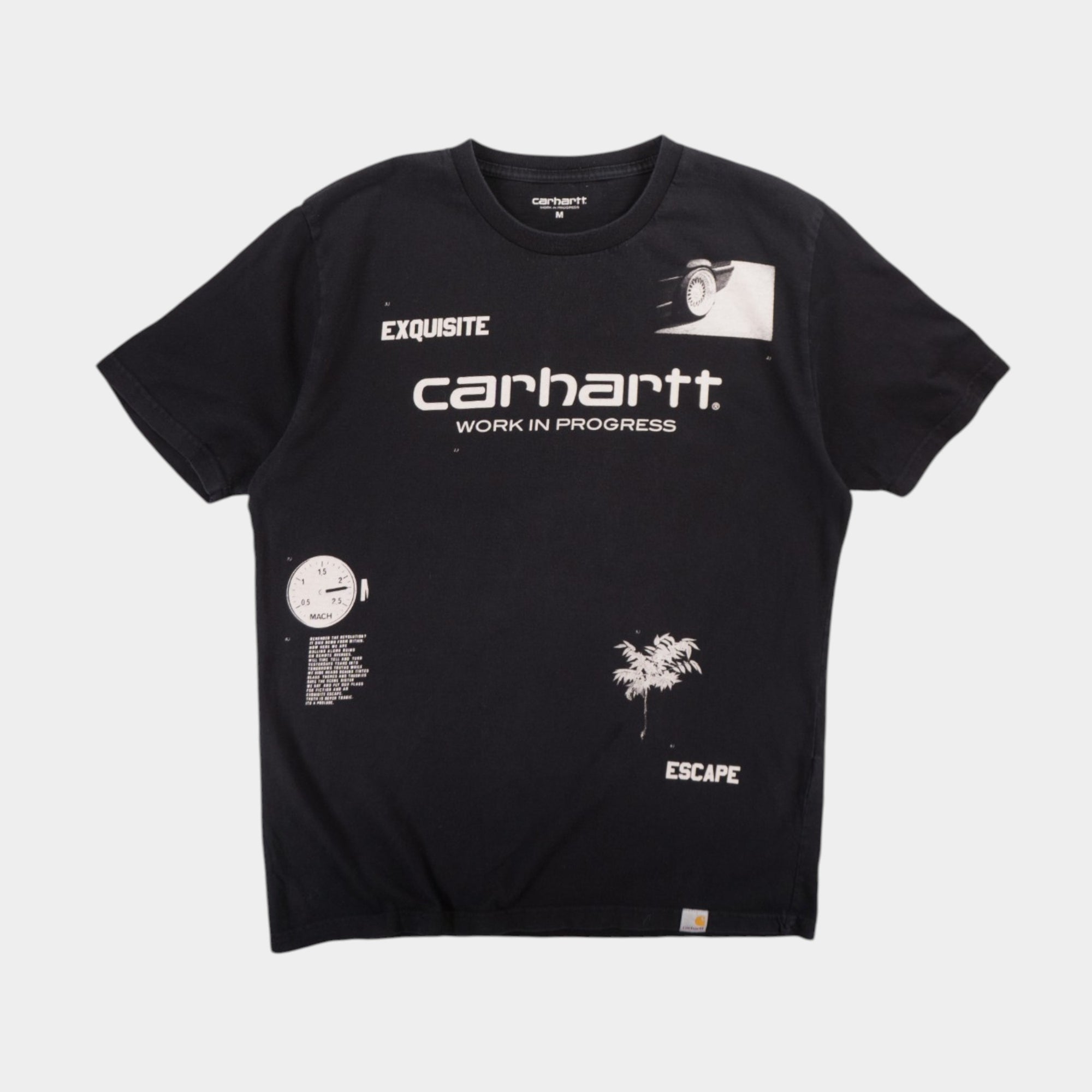 Carhartt WIP Черна Тениска