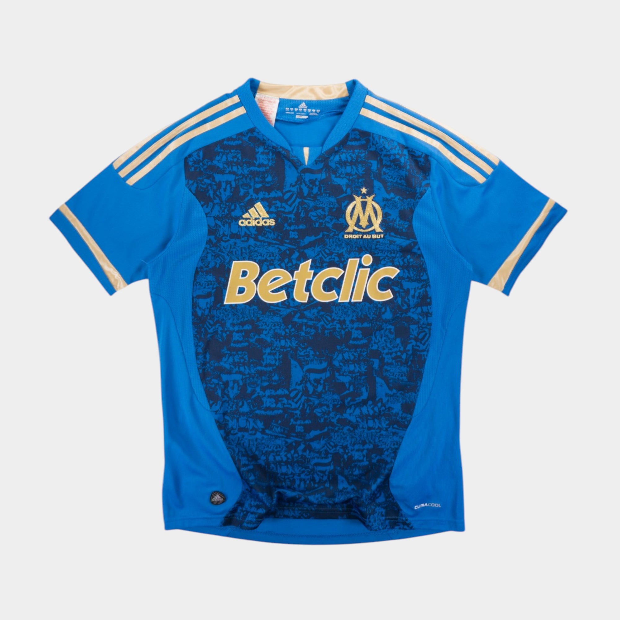 Adidas 2011-12 Olympique de Marseille Синьо Джърси
