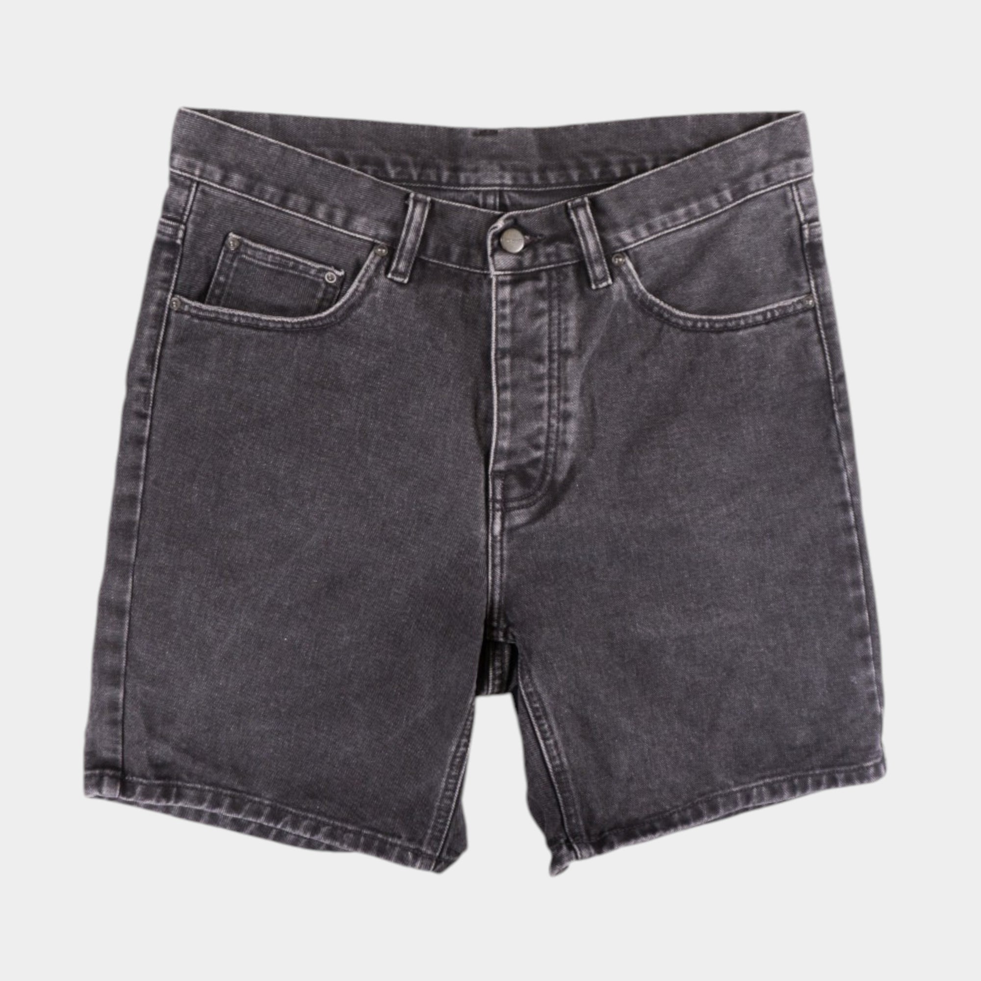 Carhartt Тъмно Сиви Къси Дънки