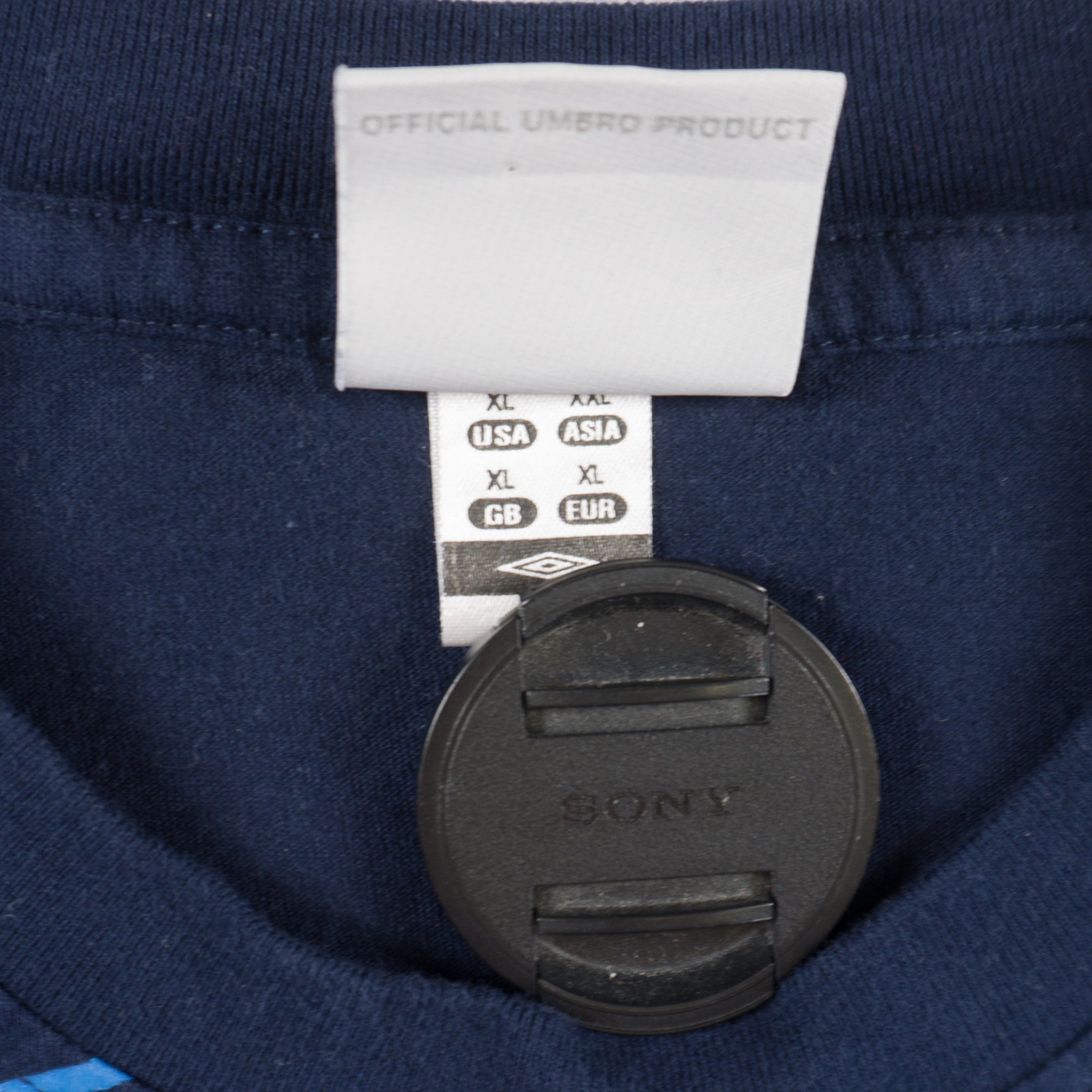 Umbro Тъмно Синя Тениска