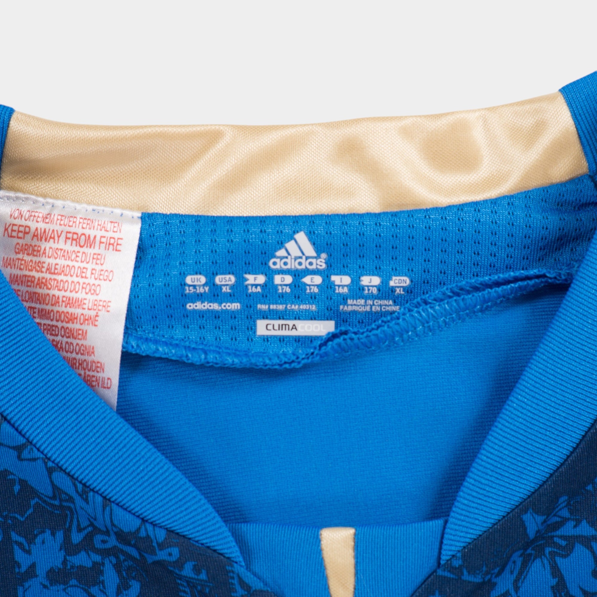 Adidas 2011-12 Olympique de Marseille Синьо Джърси