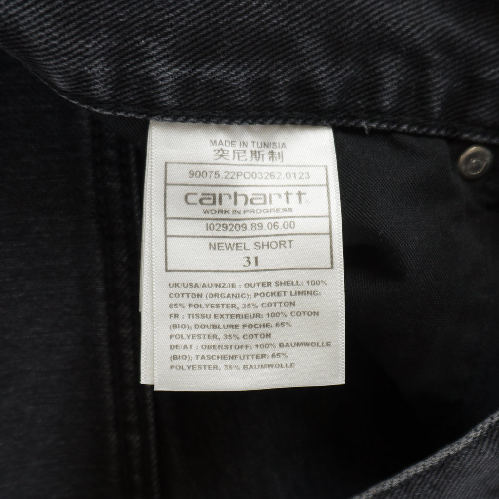 Carhartt Тъмно Сиви Къси Дънки