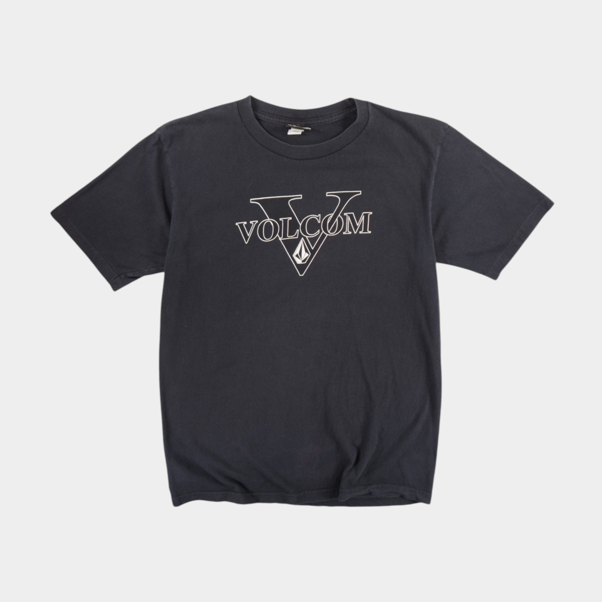 Volcom Винтидж Черна Тениска