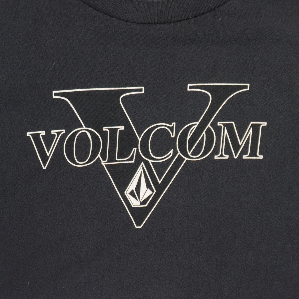 Volcom Винтидж Черна Тениска