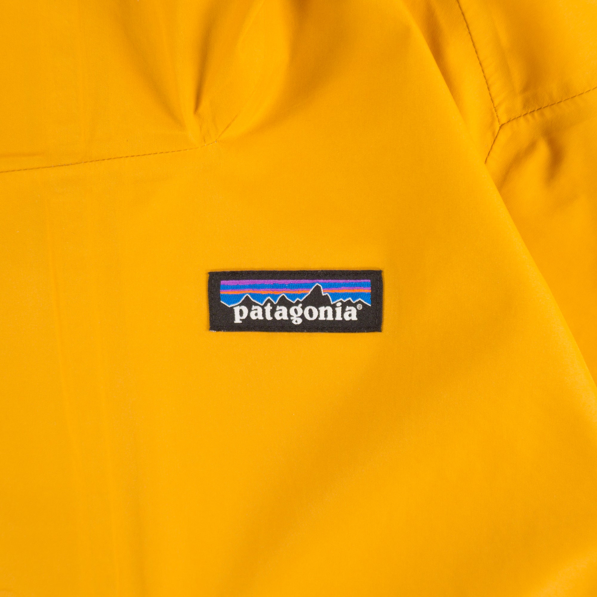 Patagonia Shells Жълто Водоустойчиво Яке