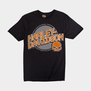 Harley-Davidson Черна Тениска с Графика