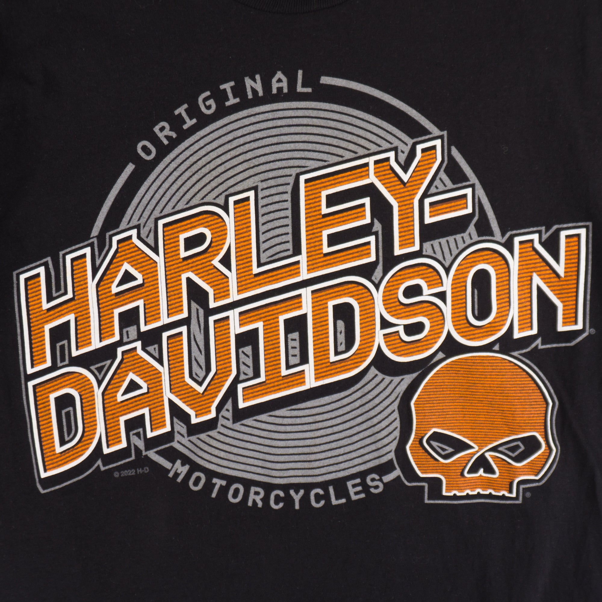 Harley-Davidson Черна Тениска с Графика