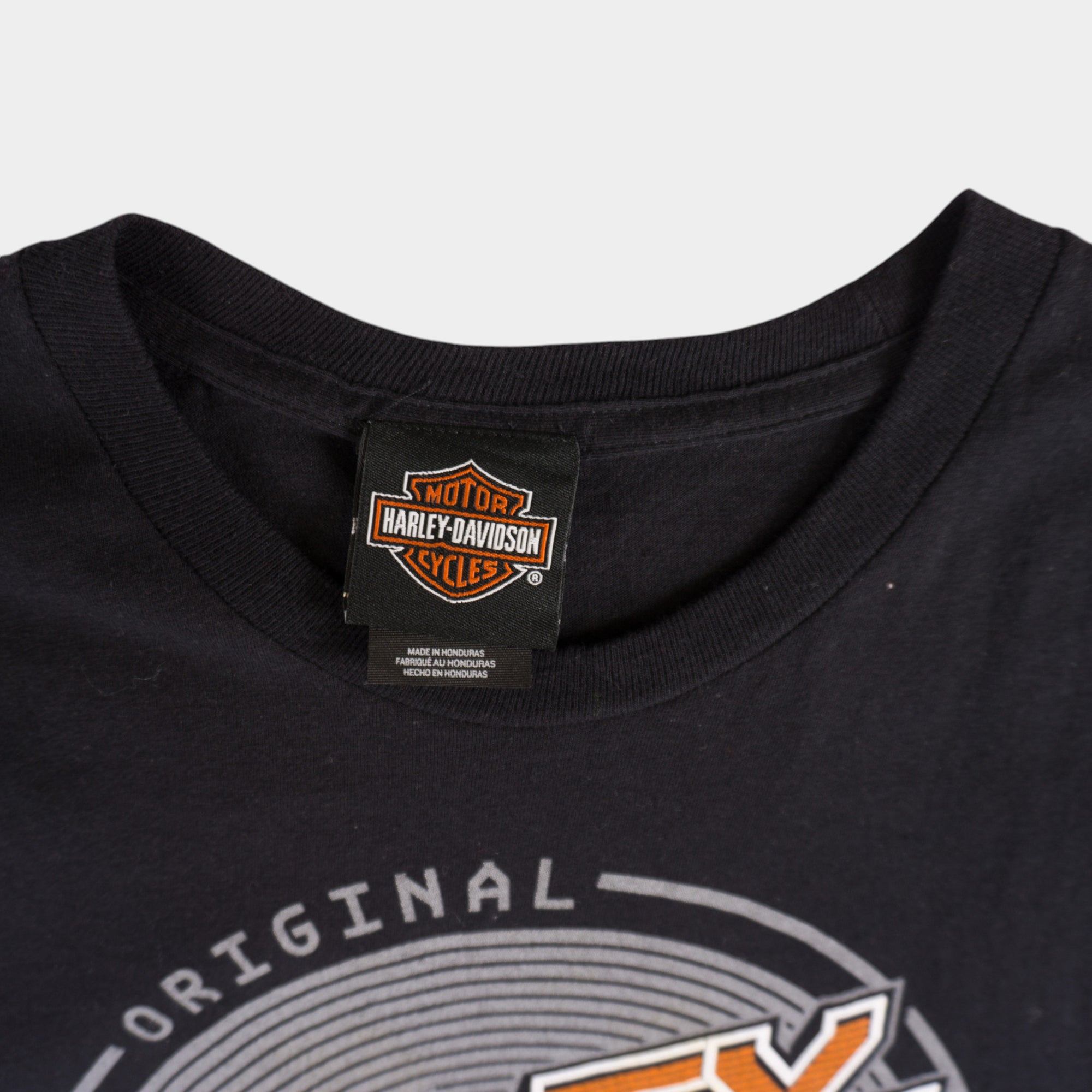 Harley-Davidson Черна Тениска с Графика
