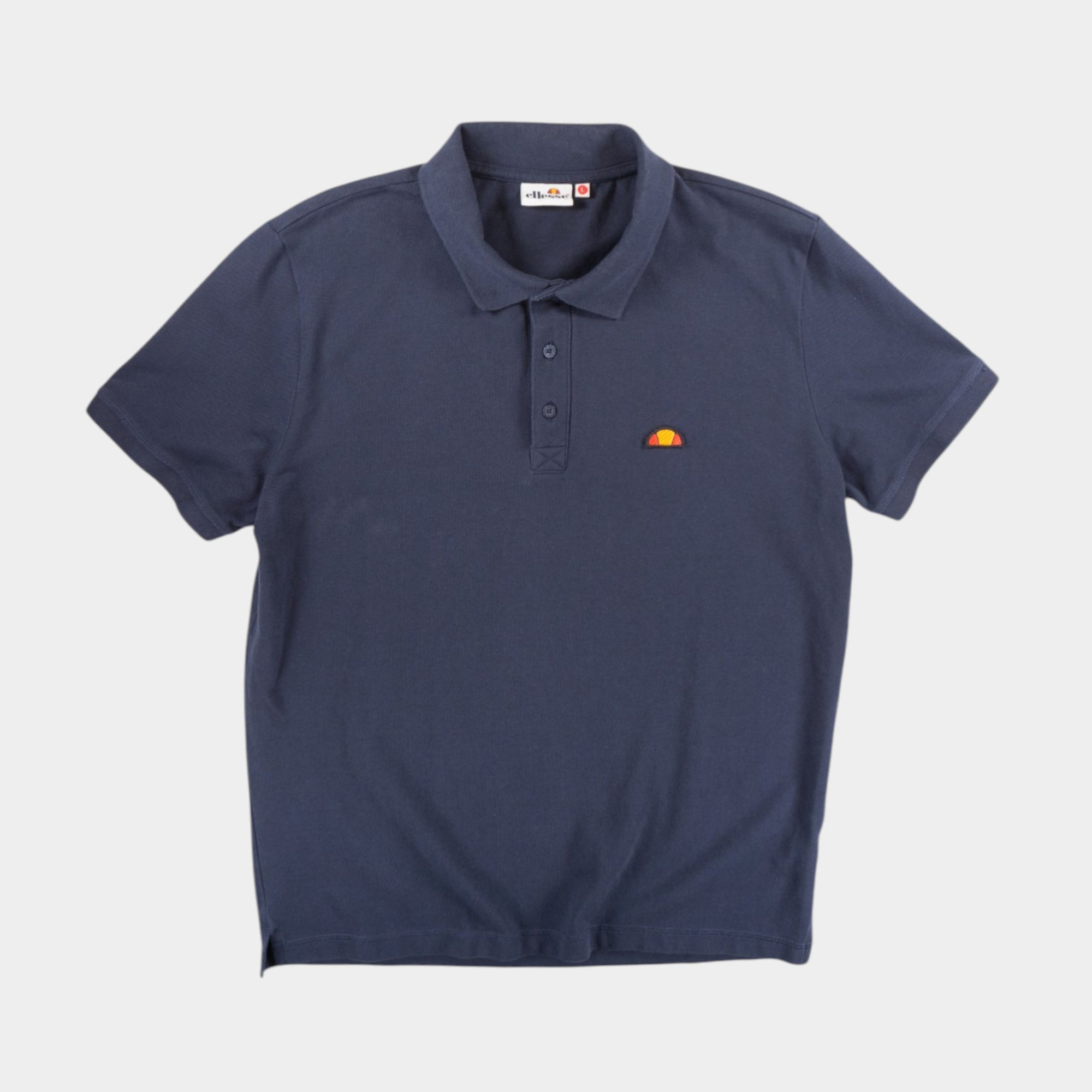 Ellesse Тъмно Синя Тениска с Яка