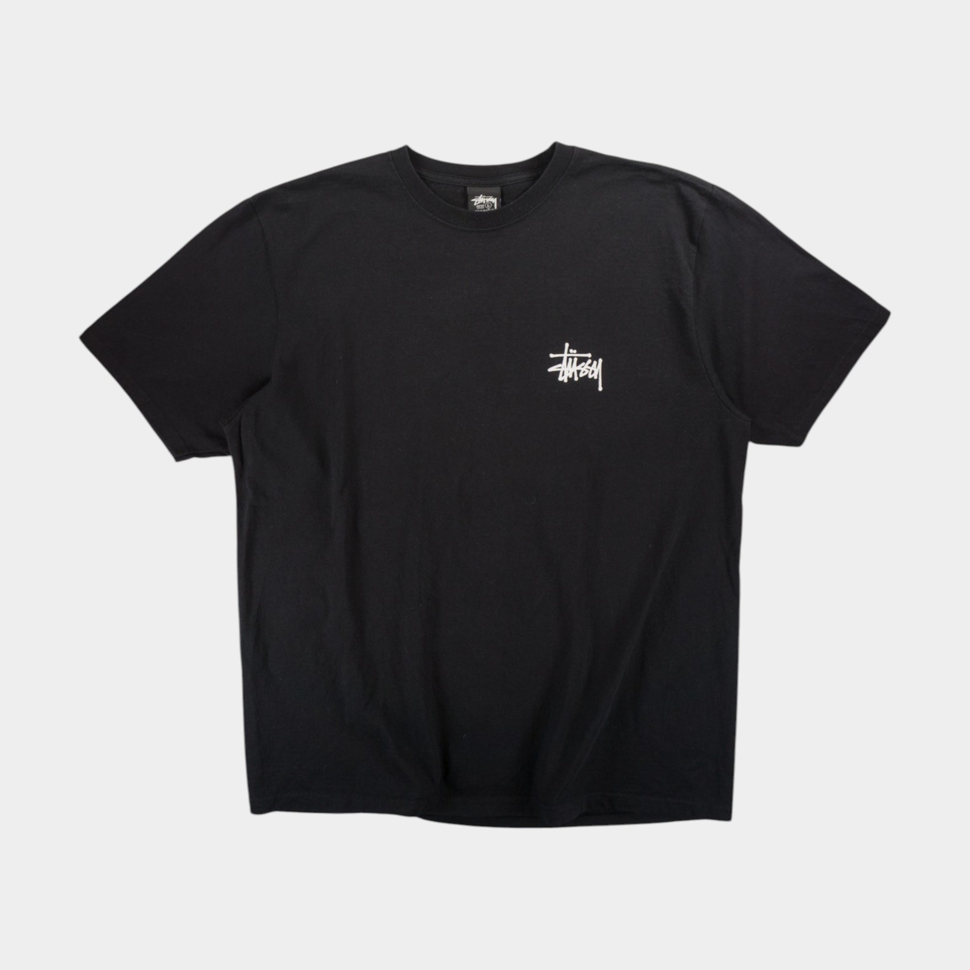 Stussy Черна Тениска