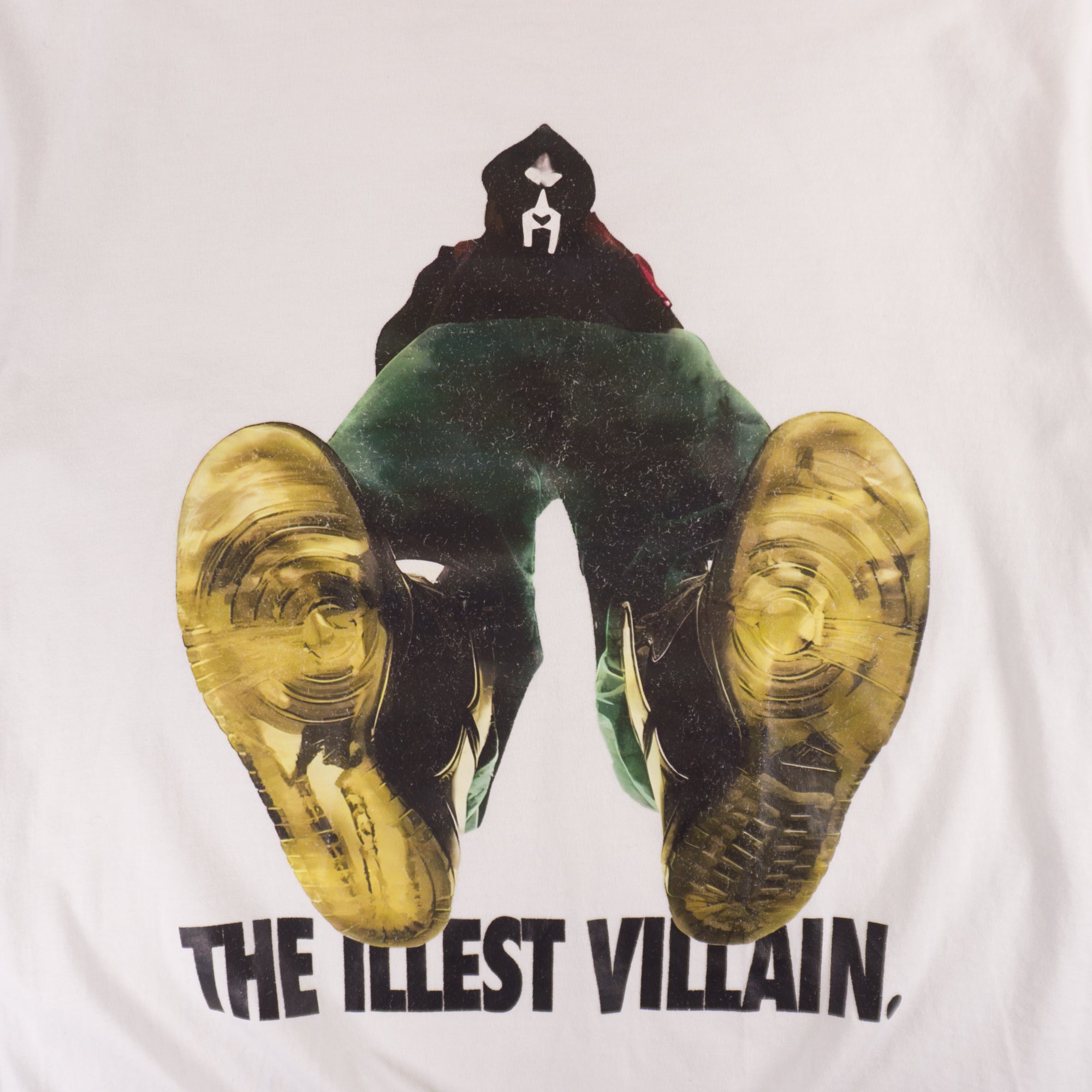 MF Doom Бяла Тениска с Графика