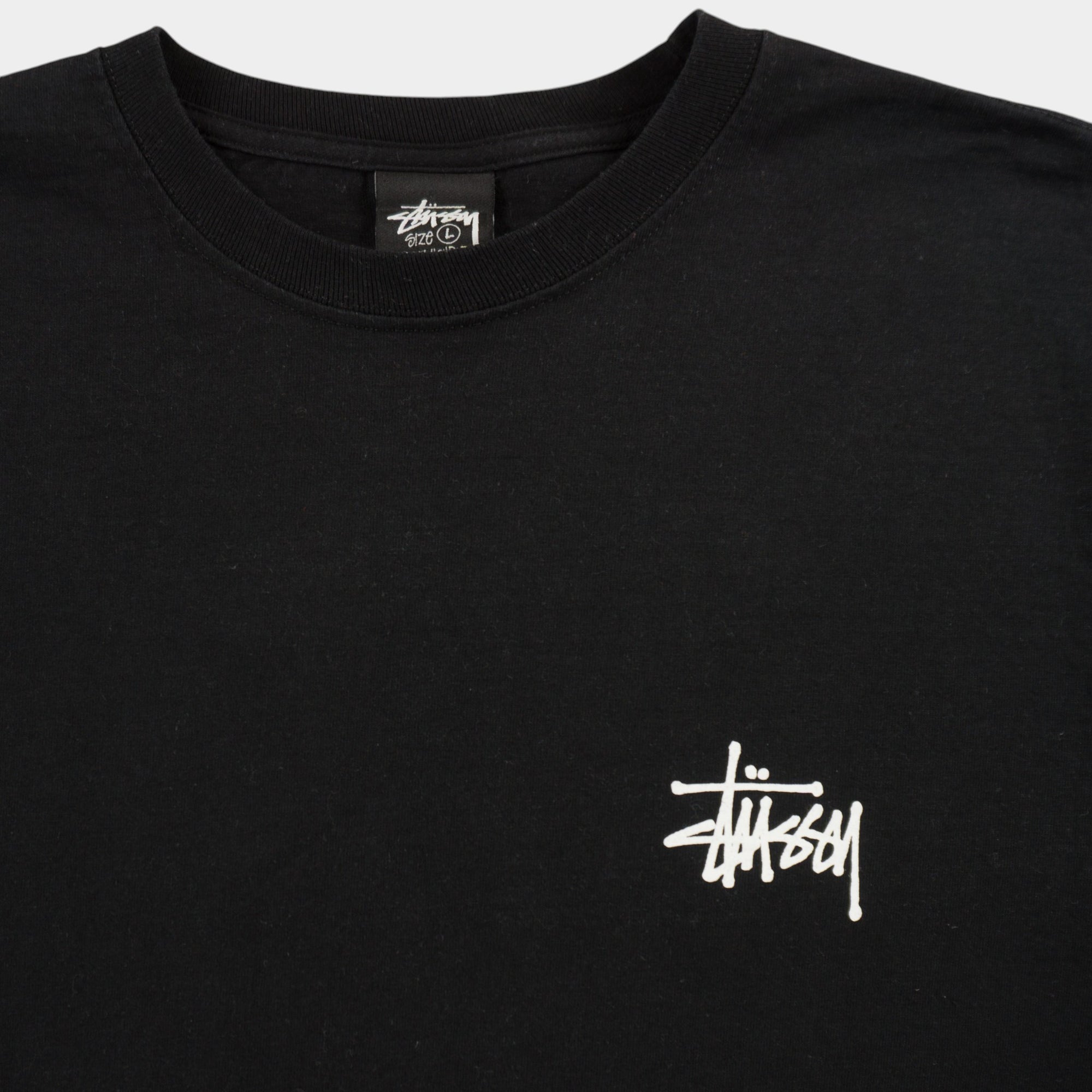 Stussy Черна Тениска