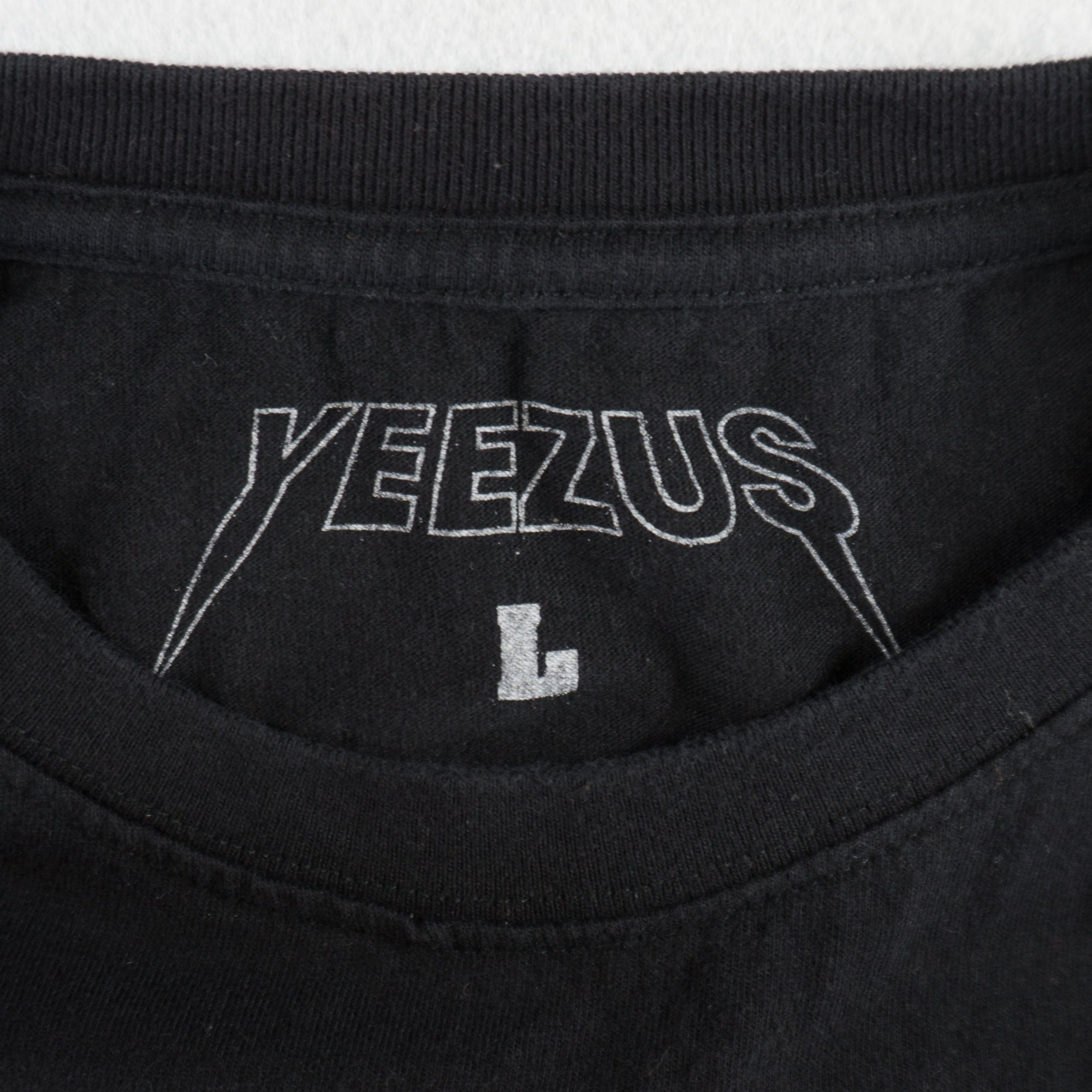 Yeezus Черна Тениска с Графика