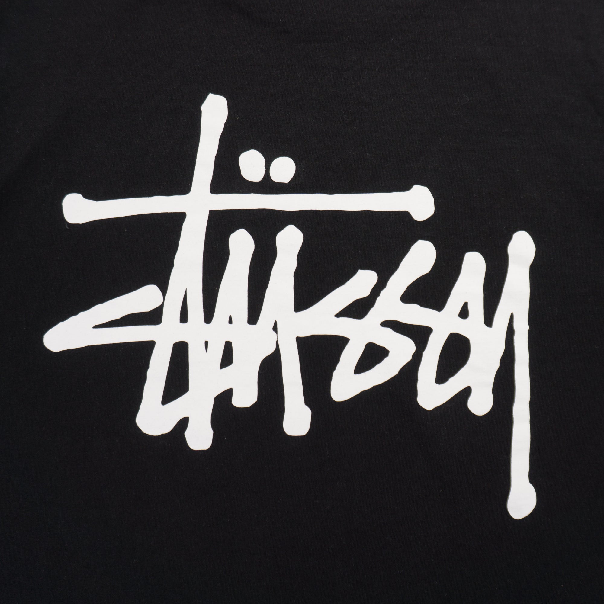 Stussy Черна Тениска