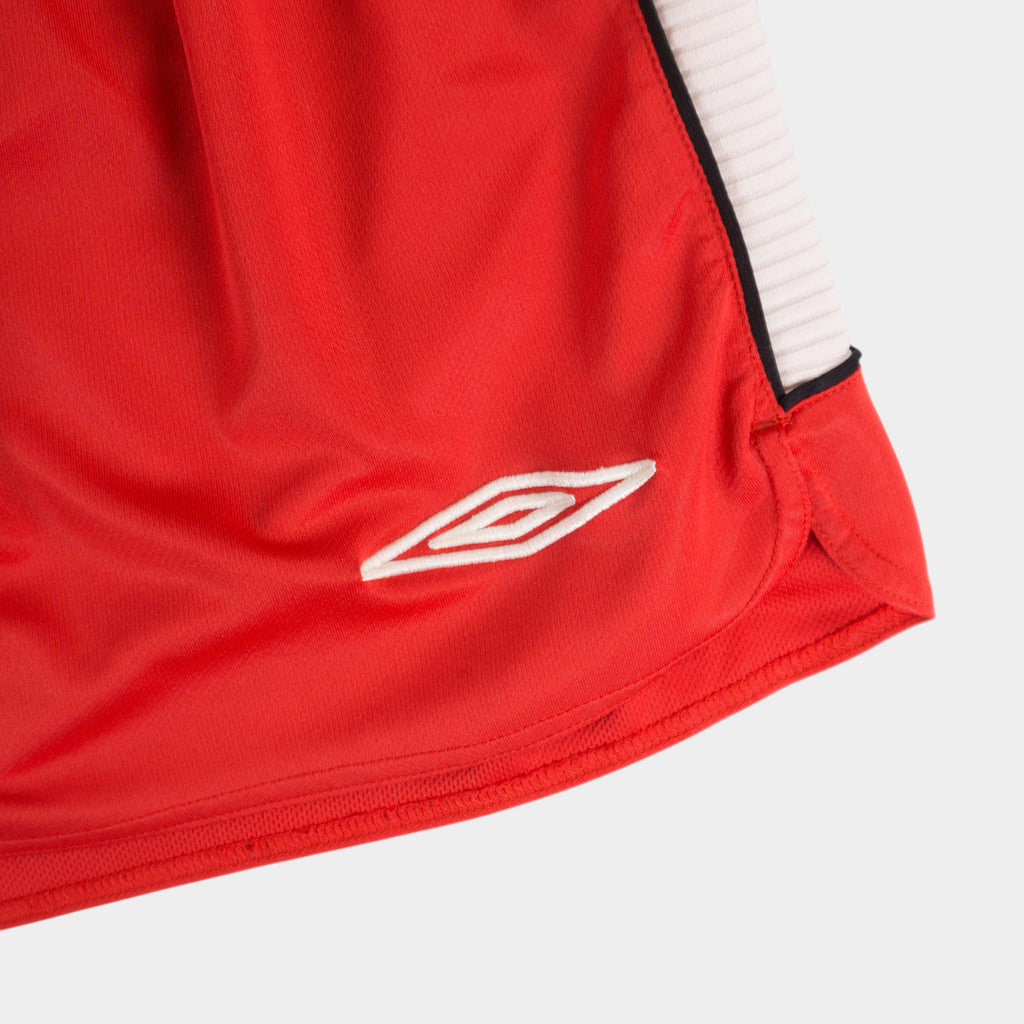 Umbro Винтидж 2000те Червени Къси Панталони