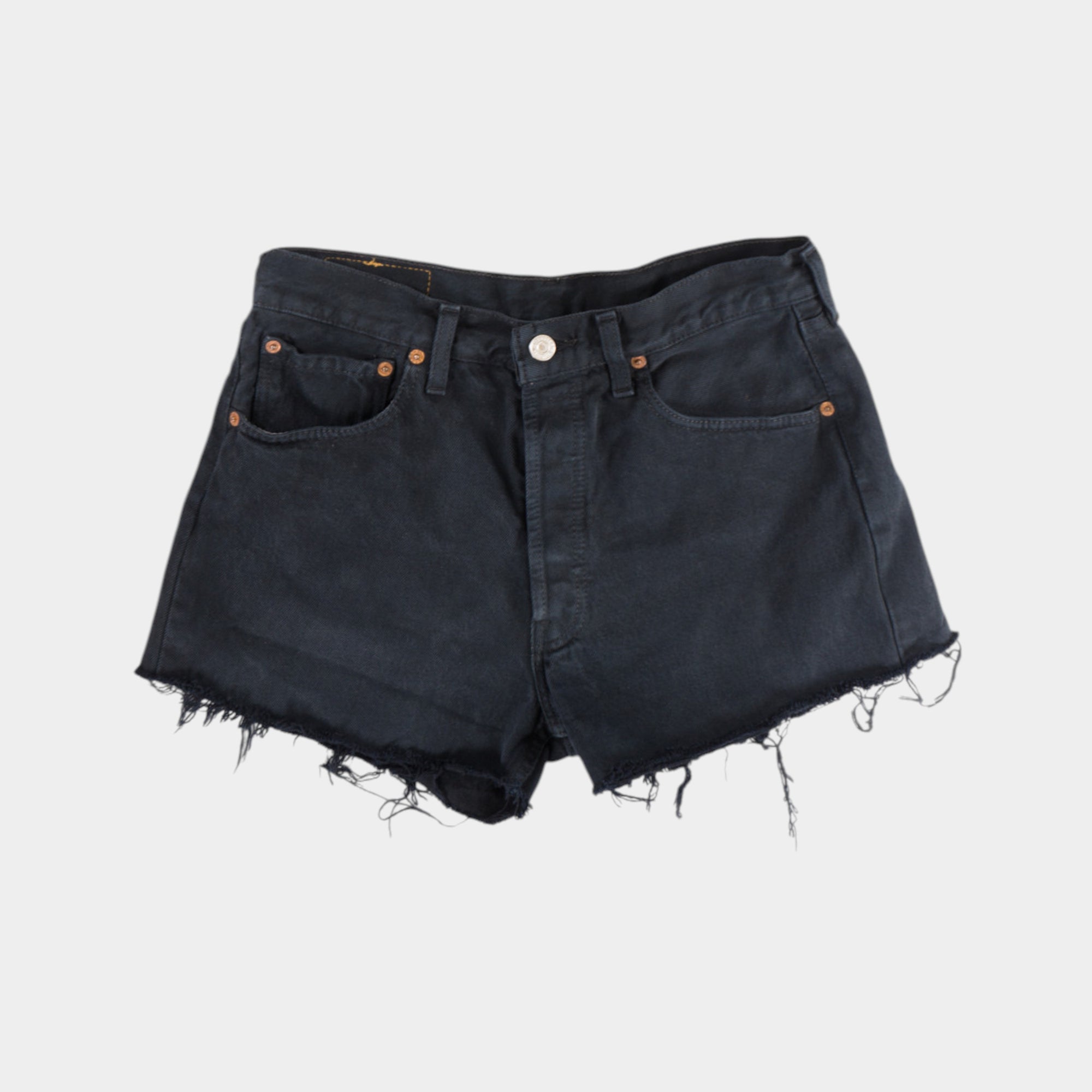 Levi's 501 Винтидж 2000те Черни Къси Дънки
