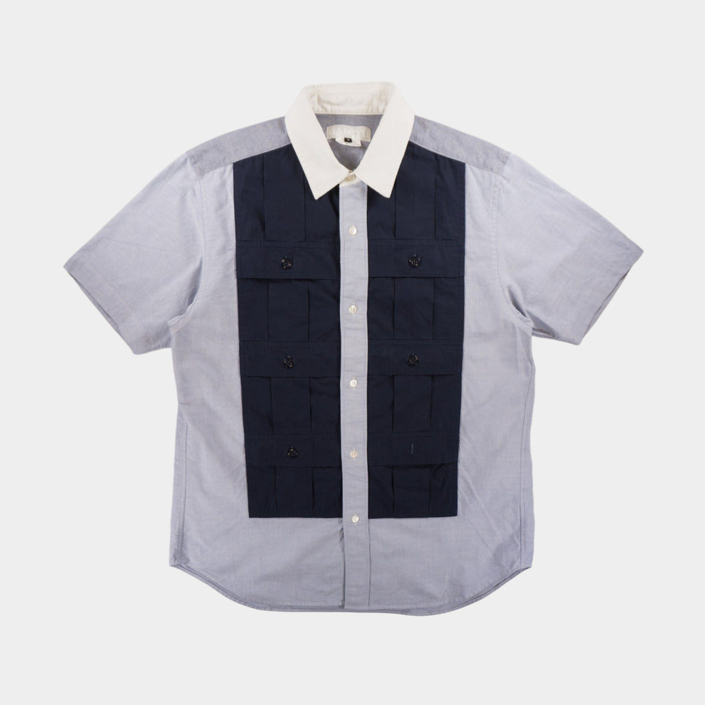 Comme Des Garcons Ganryu Винтидж Риза с Къс Ръкав