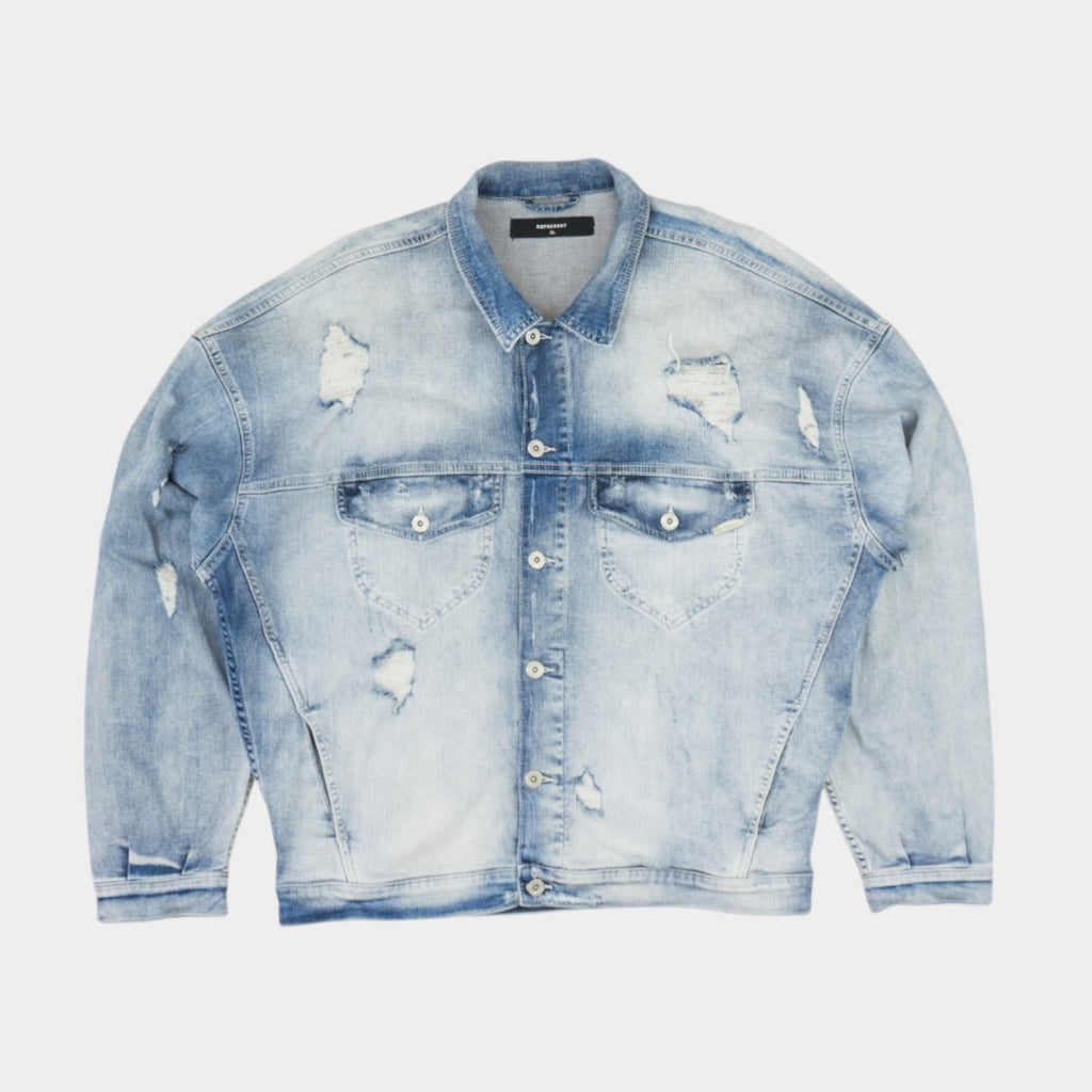Represent Distressed Дънково Яке