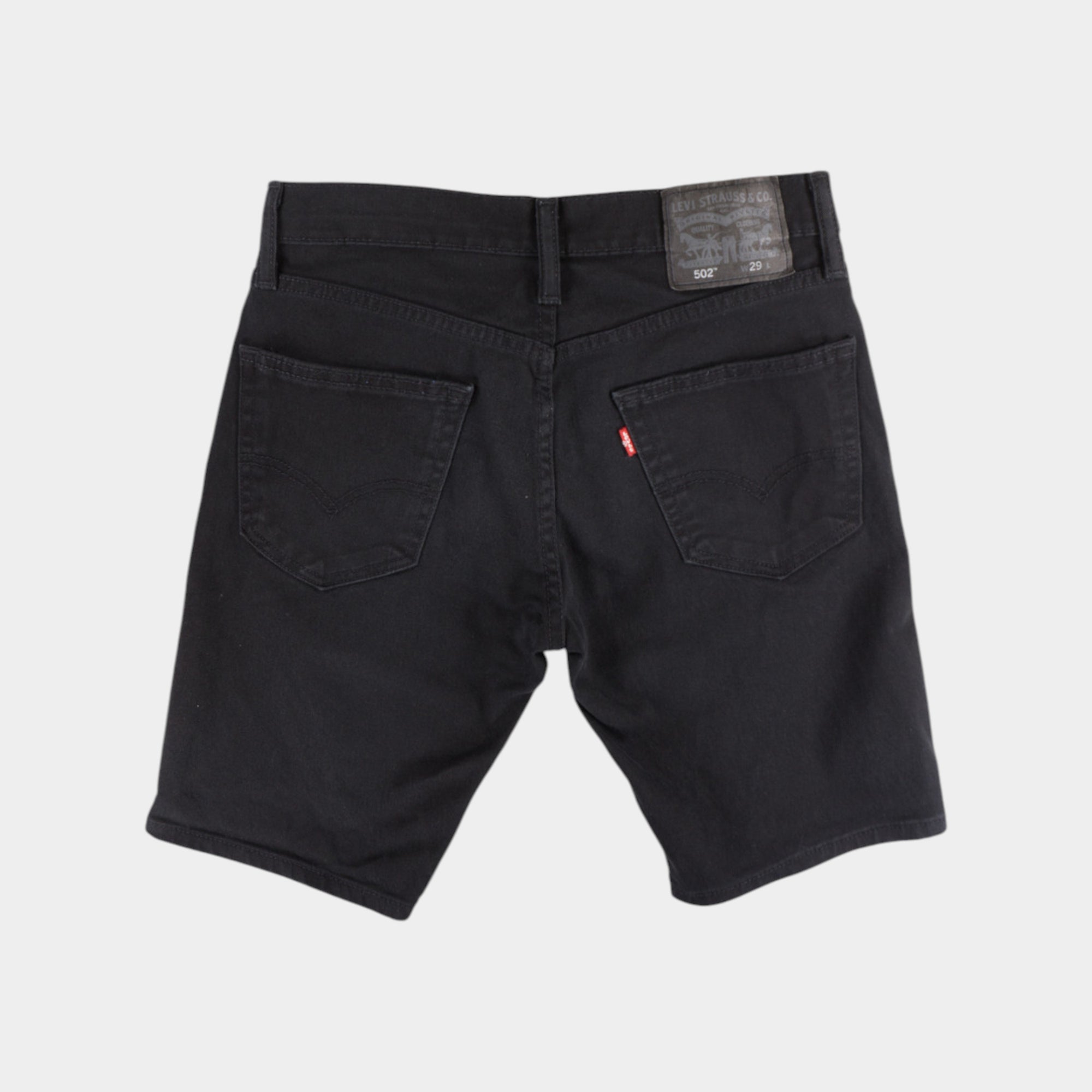 Levi's 502 Черни Къси Дънки