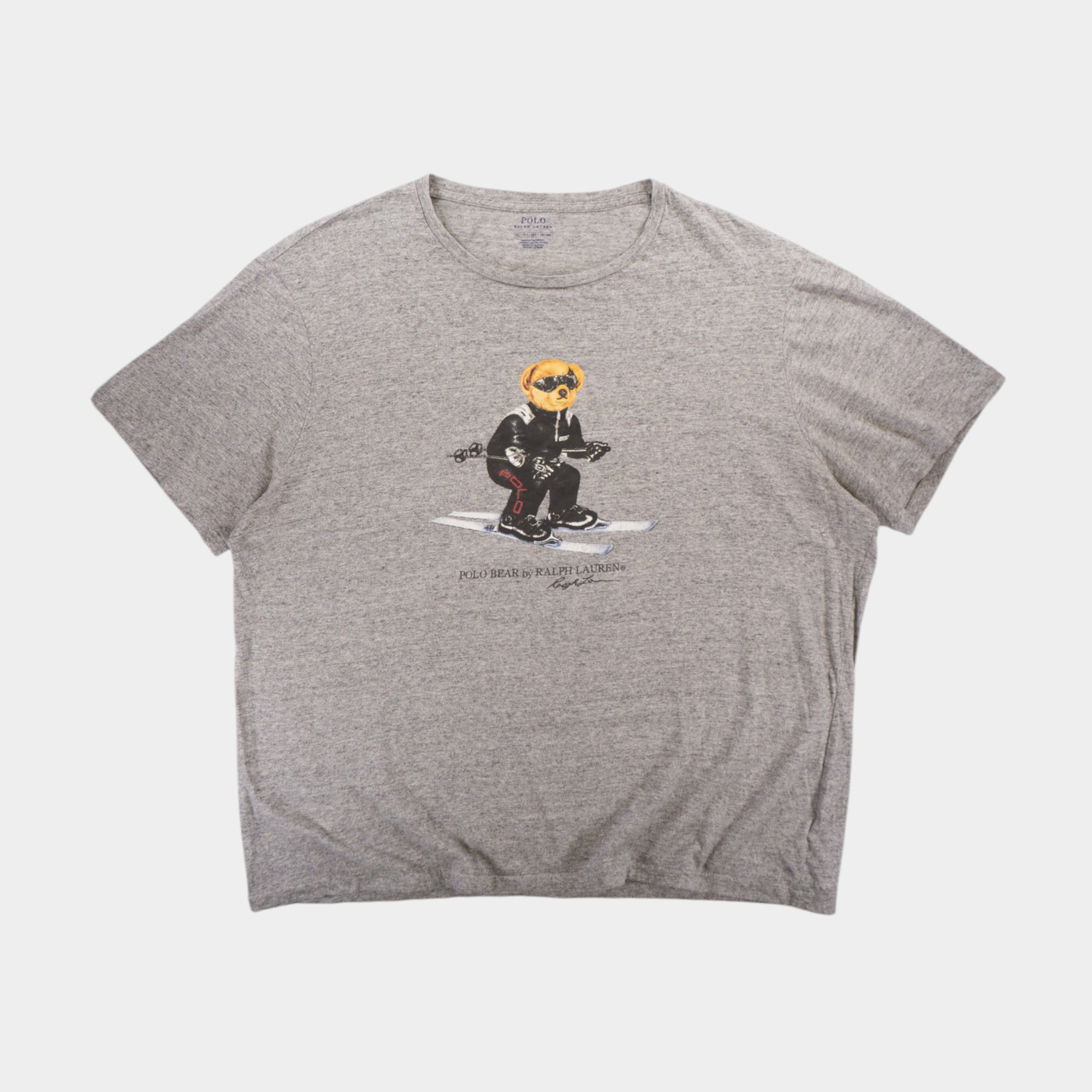 Polo Bear Ralph Lauren Сива Тениска с Графика