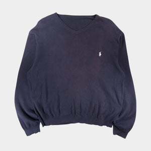 Polo Ralph Lauren Винтидж 2000-те Тъмно Син Пуловер