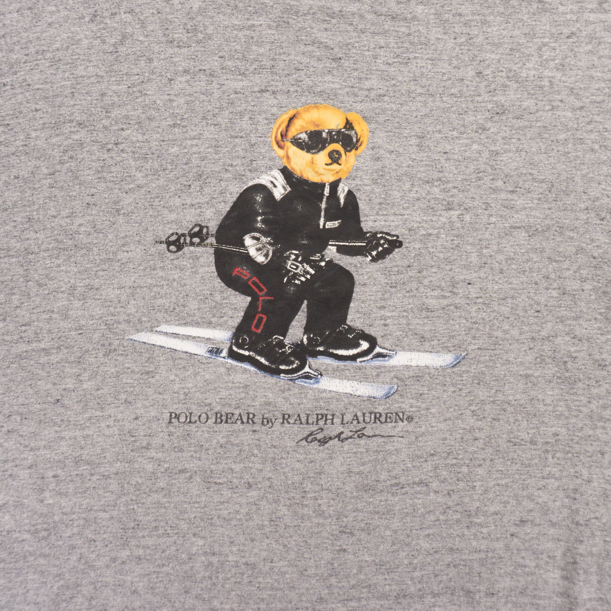 Polo Bear Ralph Lauren Сива Тениска с Графика