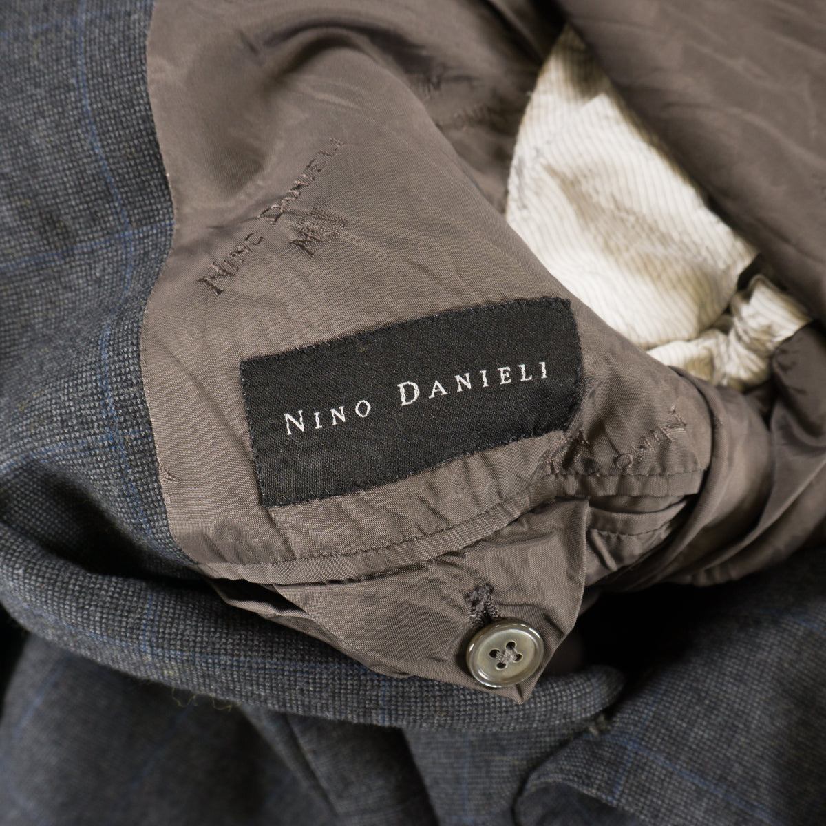 Nino Danieli Винтидж 2000-те Сиво Сако